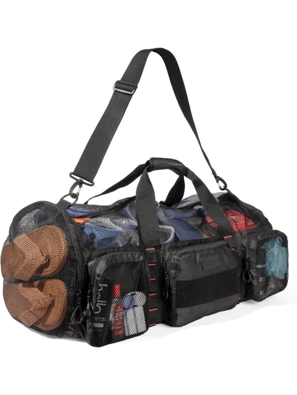 Large 90L Mesh Duffle Bag for Scuba, Snorkeling & Water Sports - Waterproof